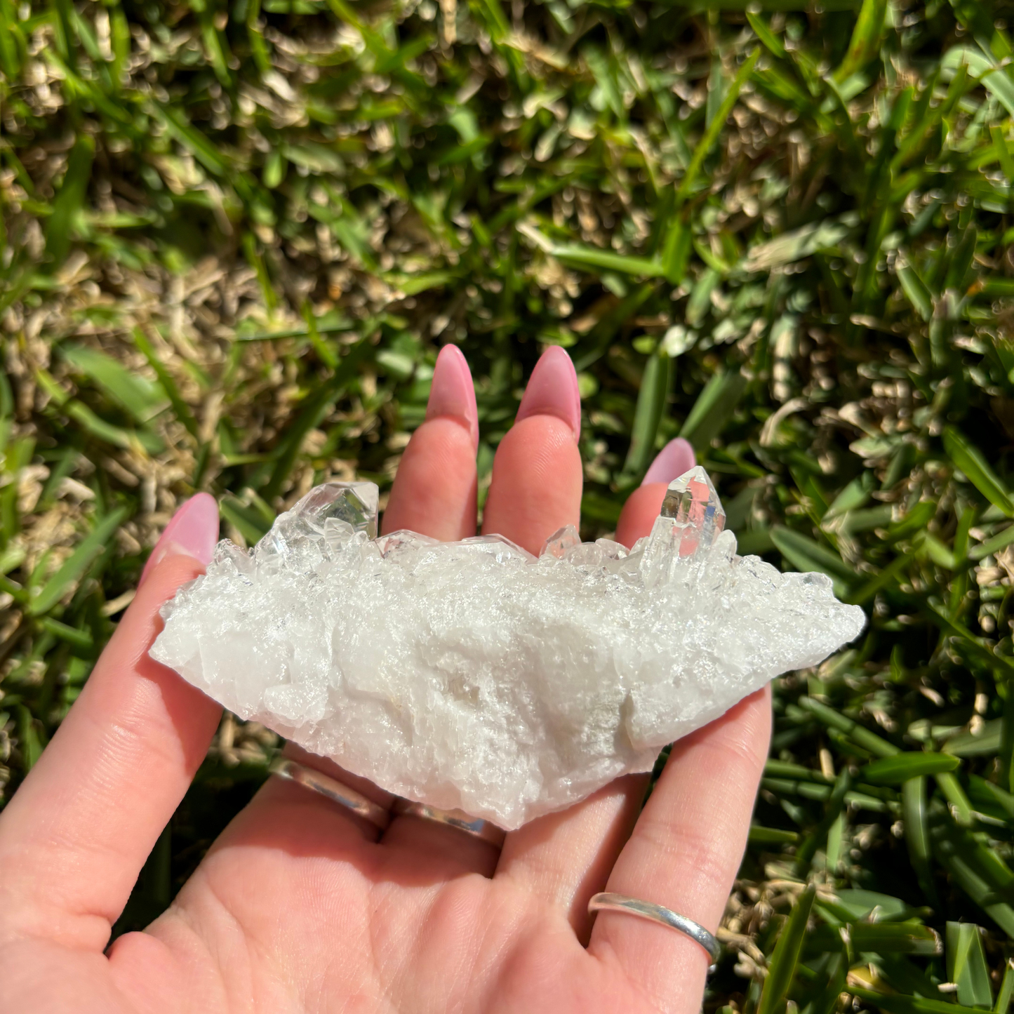 Clear Quartz Cluster