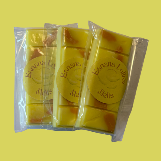Banana Lollies Snap Bar Wax Melts