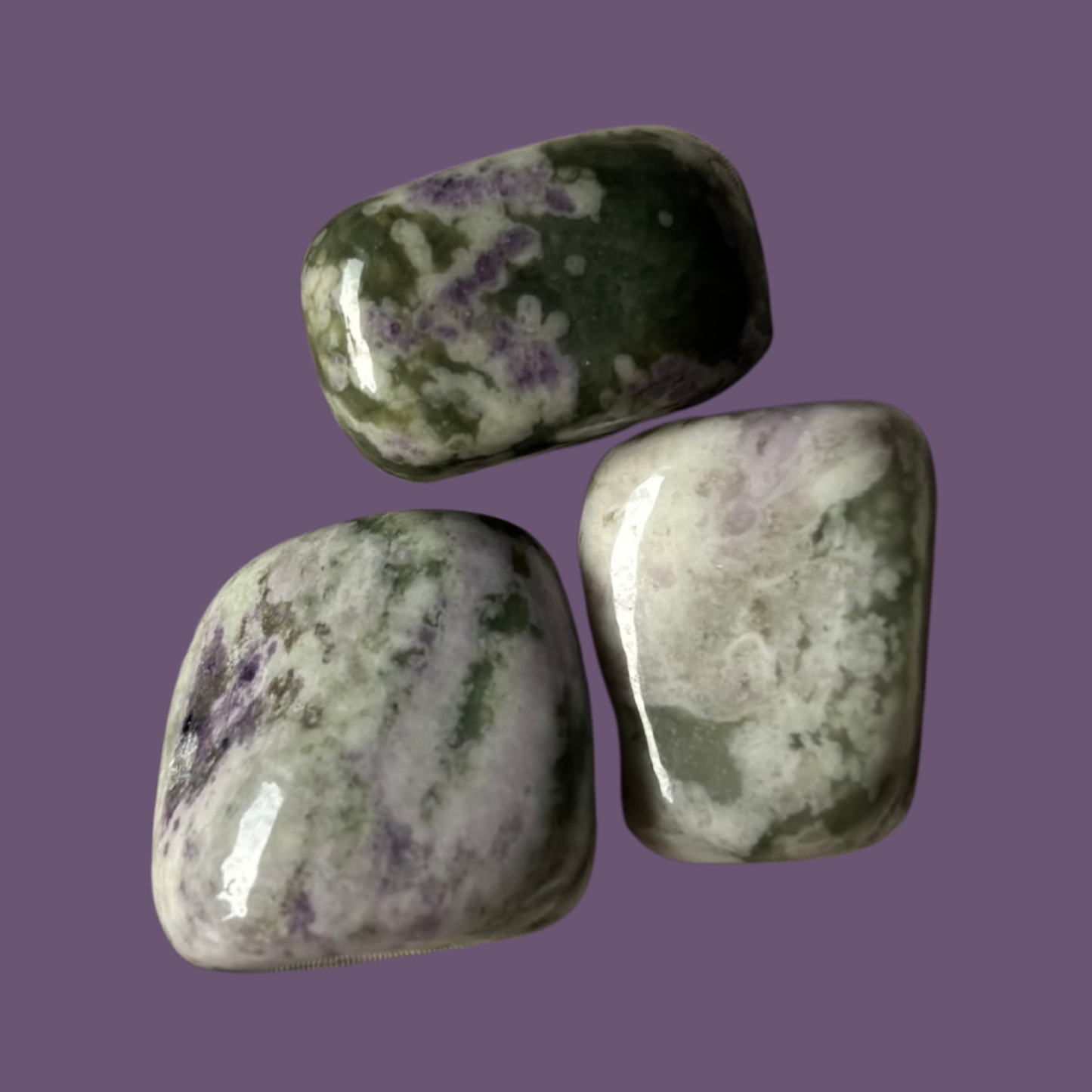 Peace Jade Tumbled Stone