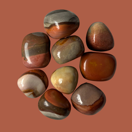 Polychrome Jasper Tumbled Stone