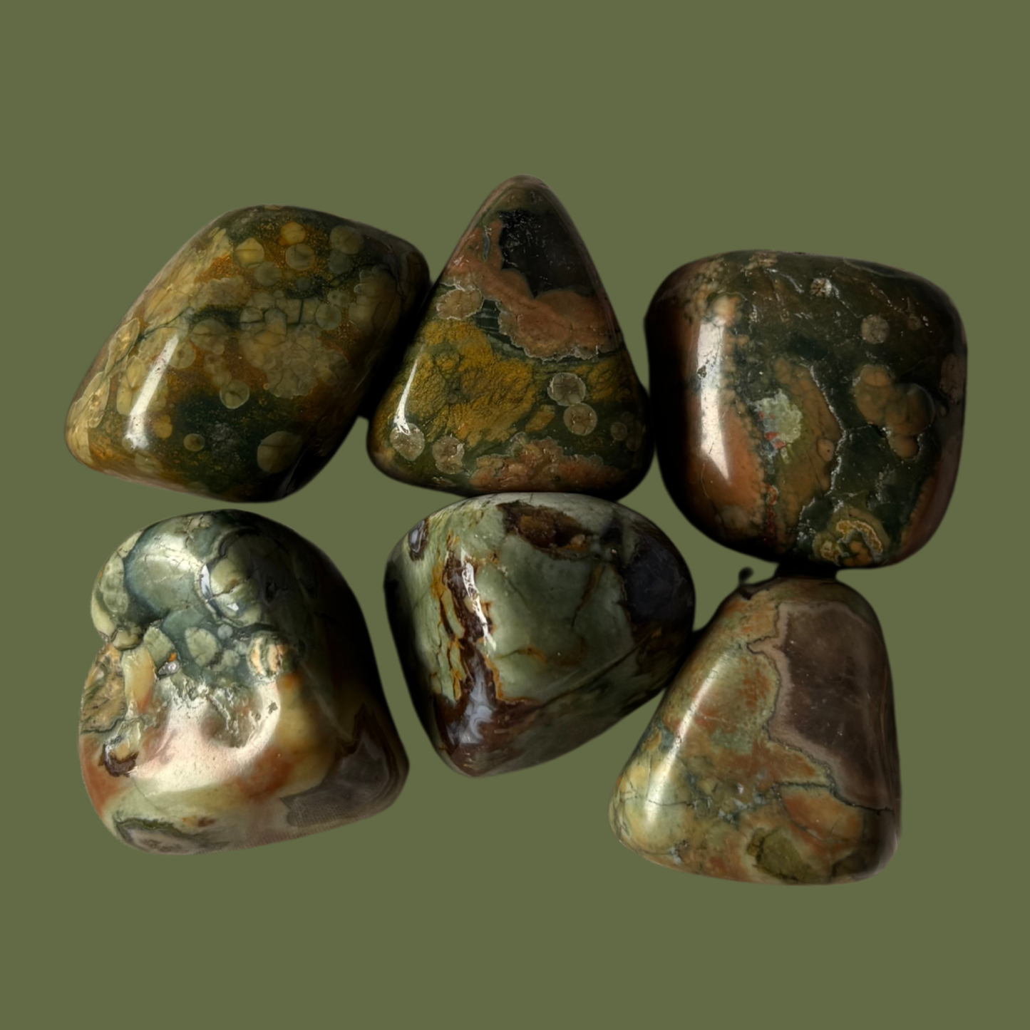 Rhyolite Tumbled Stone