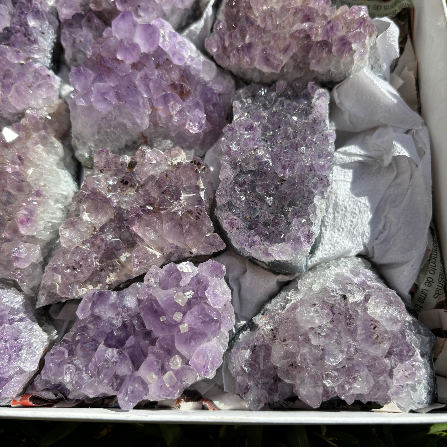 Small Amethyst Clusters